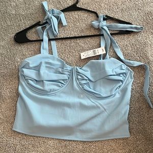 Pacsun light blue top size small
